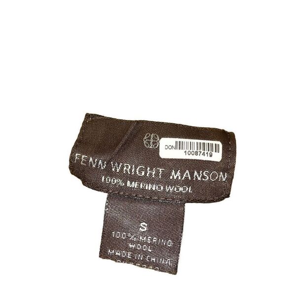 Fenn Wright Manson Yellow Gold Merino Wool Sweater Size Small - Picture 3 of 3